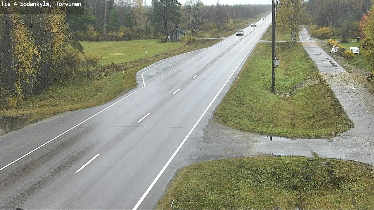 Weather Camera Image Road 4 Sodankylä, Torvinen, Sodankylä, Lappi