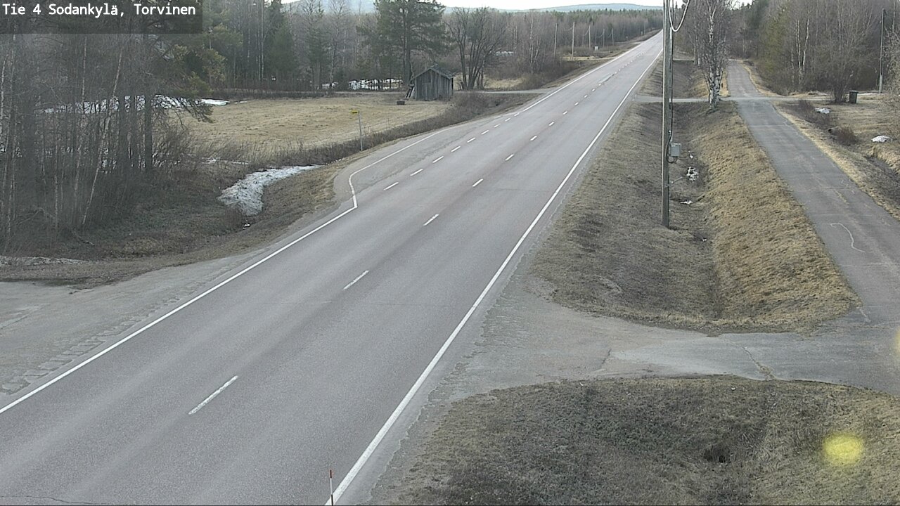 Kelikamerat Kuva Tie 4 Sodankylä, Torvinen, Sodankylä, Lappi