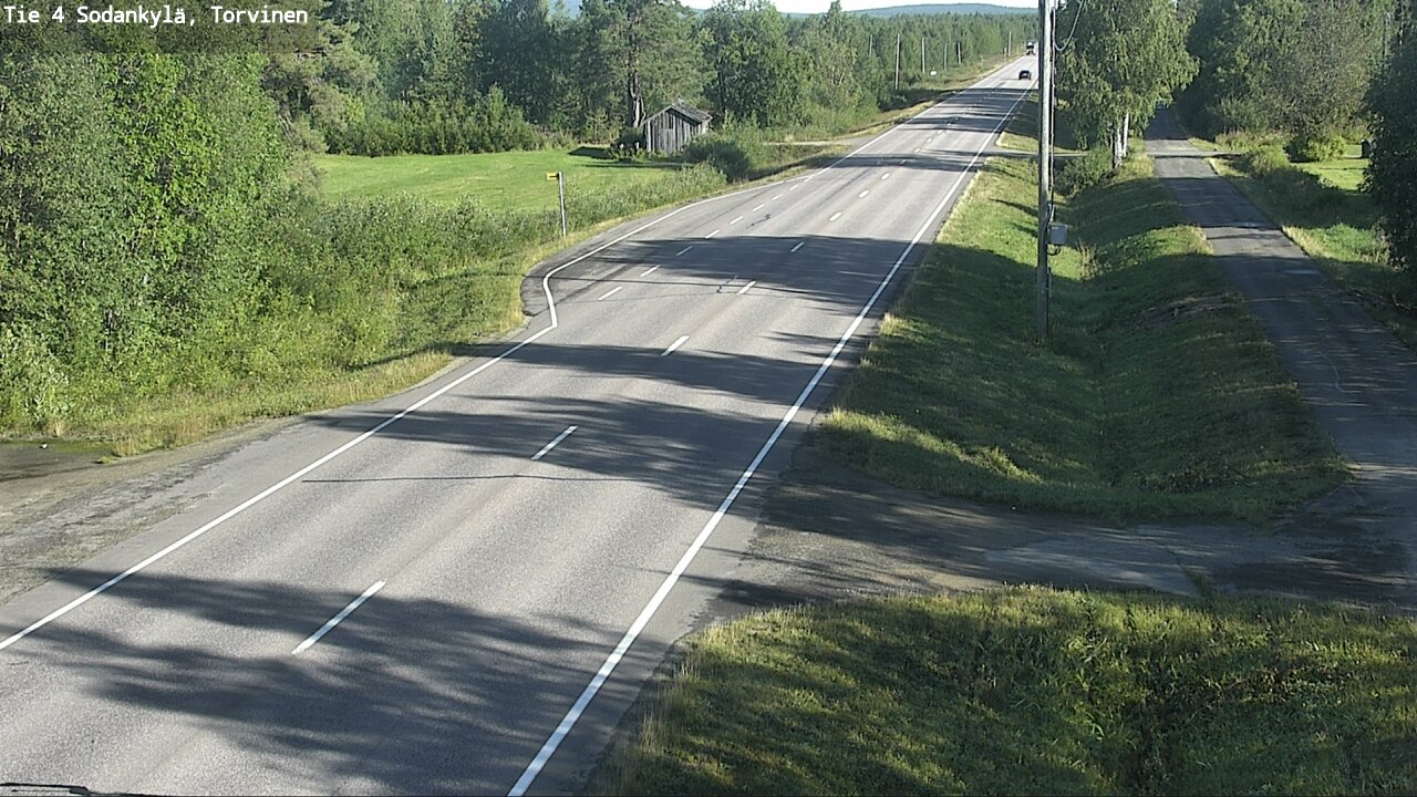 Weather Camera Image Road 4 Sodankylä, Torvinen, Sodankylä, Lappi