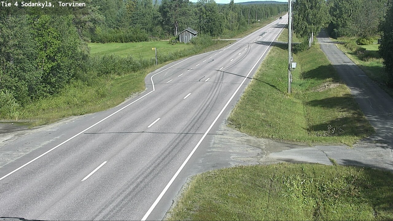 Weather Camera Image Road 4 Sodankylä, Torvinen, Sodankylä, Lappi