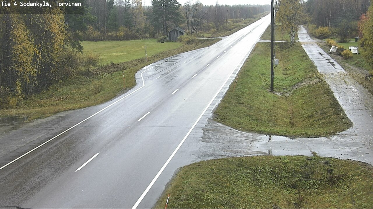 Weather Camera Image Road 4 Sodankylä, Torvinen, Sodankylä, Lappi