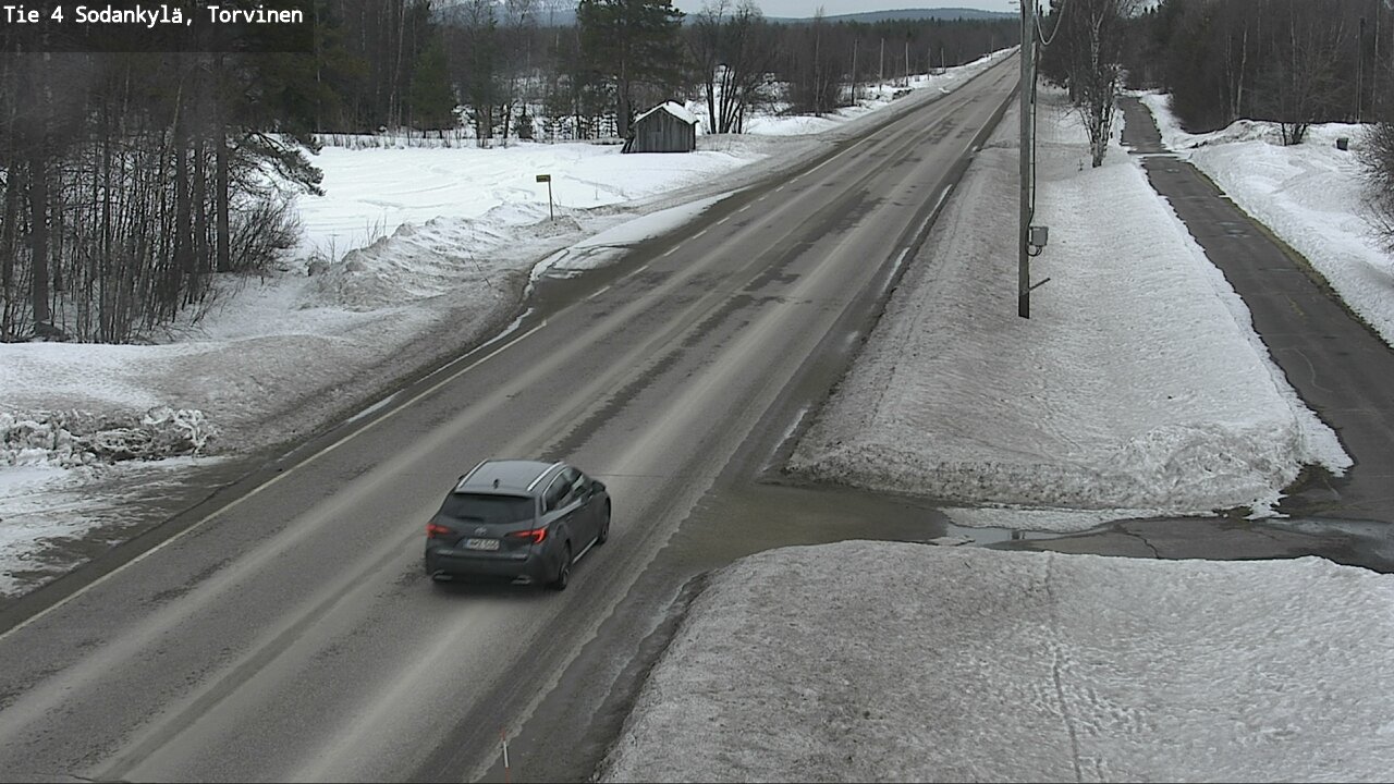 Weather Camera Image Väg 4 Sodankylä, Torvinen, Sodankylä, Lappi