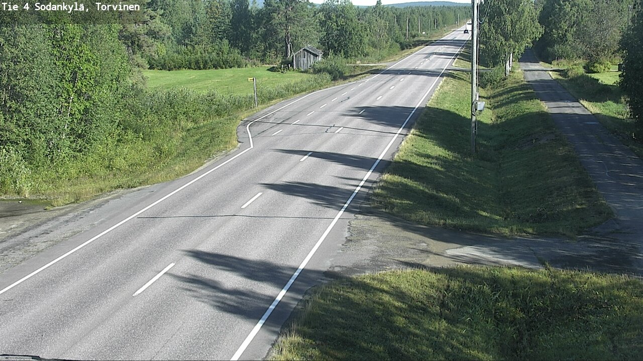 Weather Camera Image Road 4 Sodankylä, Torvinen, Sodankylä, Lappi