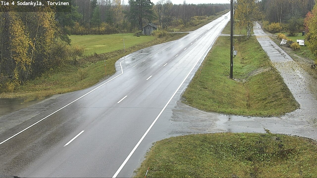 Weather Camera Image Road 4 Sodankylä, Torvinen, Sodankylä, Lappi
