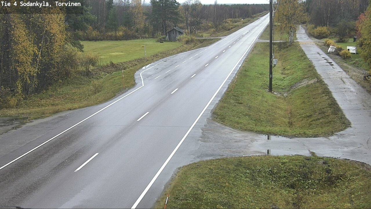 Weather Camera Image Road 4 Sodankylä, Torvinen, Sodankylä, Lappi