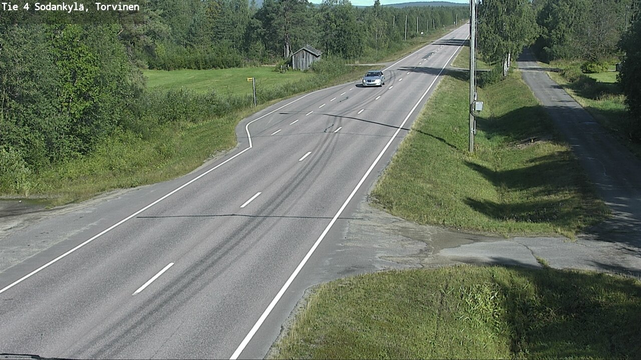 Weather Camera Image Road 4 Sodankylä, Torvinen, Sodankylä, Lappi
