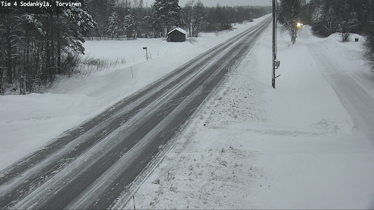 Weather Camera Image Väg 4 Sodankylä, Torvinen, Sodankylä, Lappi