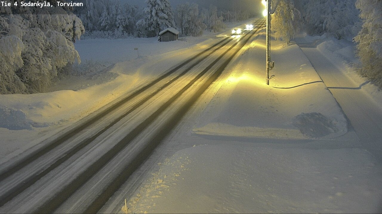 Kelikamerat Kuva Tie 4 Sodankylä, Torvinen, Sodankylä, Lappi