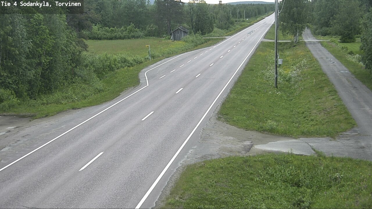 Kelikamerat Kuva Tie 4 Sodankylä, Torvinen, Sodankylä, Lappi