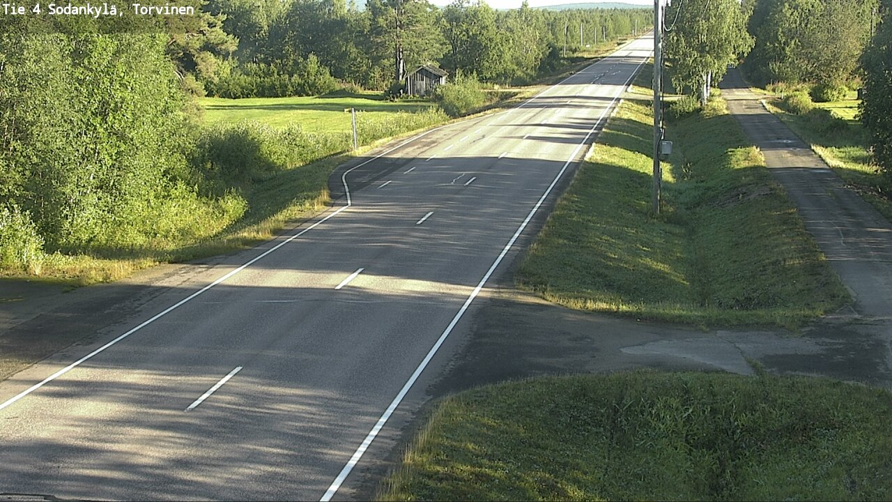 Weather Camera Image Road 4 Sodankylä, Torvinen, Sodankylä, Lappi