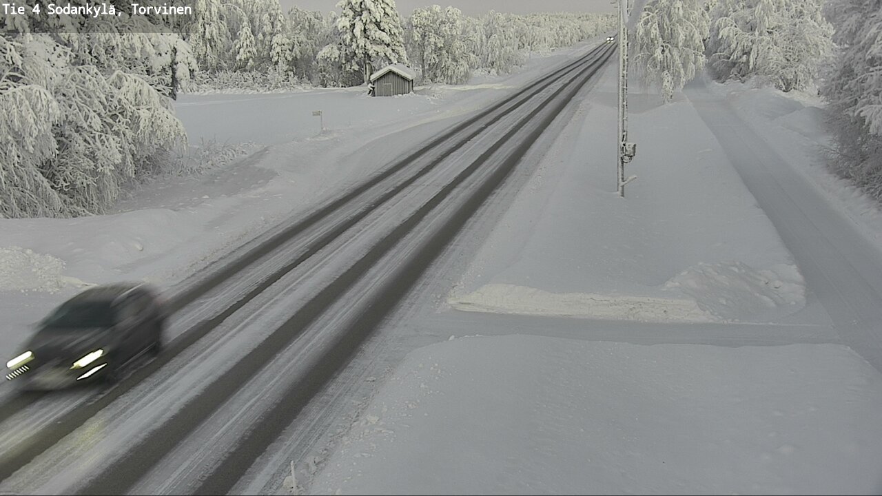 Kelikamerat Kuva Tie 4 Sodankylä, Torvinen, Sodankylä, Lappi