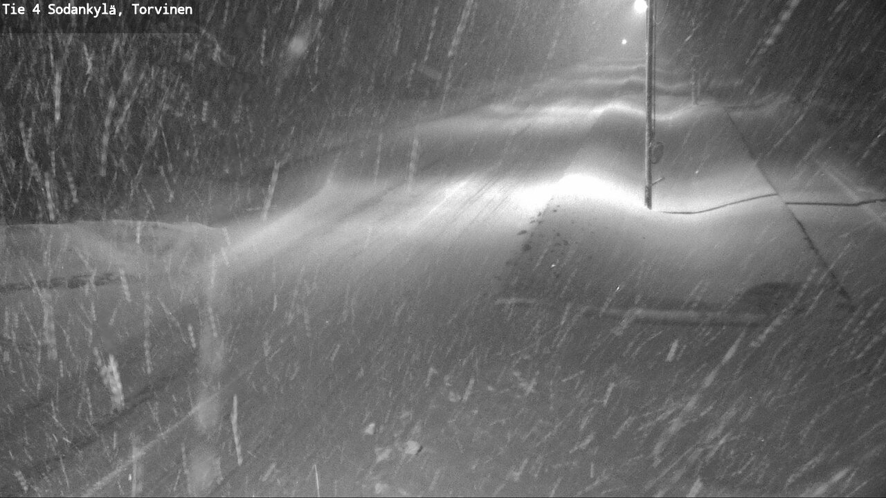 Weather Camera Image Väg 4 Sodankylä, Torvinen, Sodankylä, Lappi