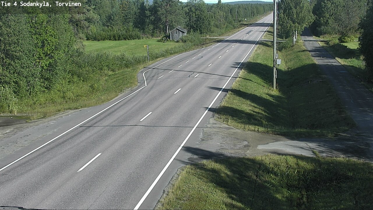 Weather Camera Image Road 4 Sodankylä, Torvinen, Sodankylä, Lappi