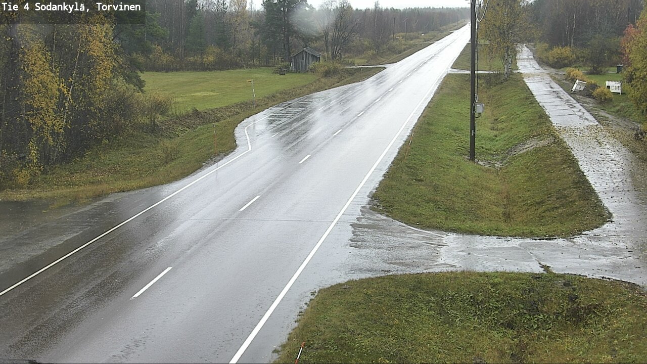 Weather Camera Image Road 4 Sodankylä, Torvinen, Sodankylä, Lappi