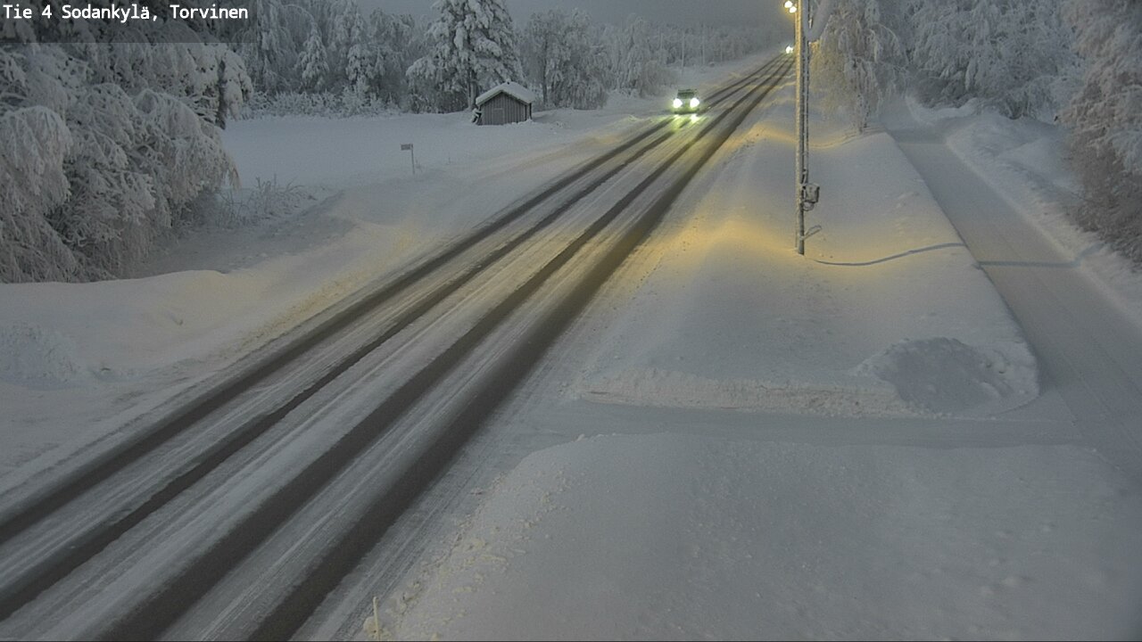 Kelikamerat Kuva Tie 4 Sodankylä, Torvinen, Sodankylä, Lappi