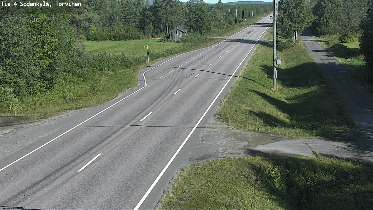 Weather Camera Image Road 4 Sodankylä, Torvinen, Sodankylä, Lappi
