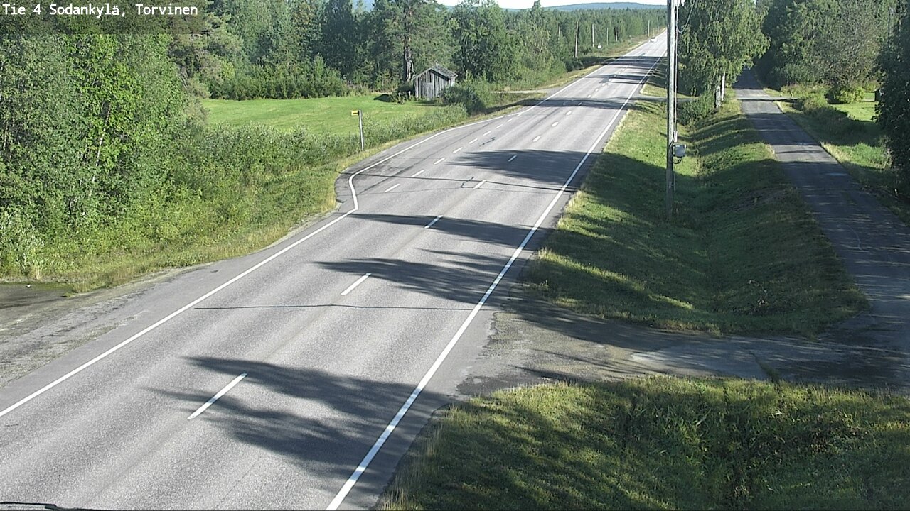 Weather Camera Image Road 4 Sodankylä, Torvinen, Sodankylä, Lappi