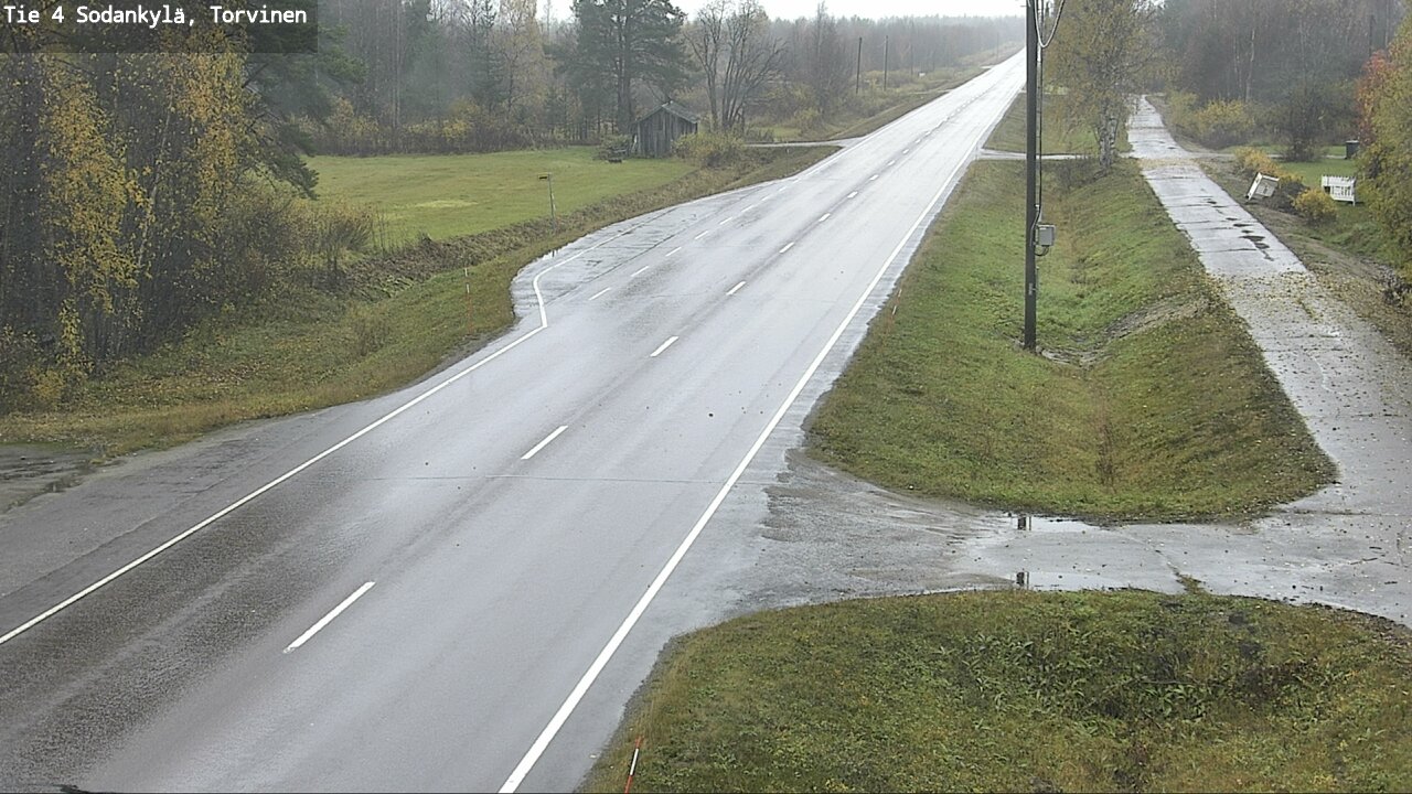 Weather Camera Image Road 4 Sodankylä, Torvinen, Sodankylä, Lappi