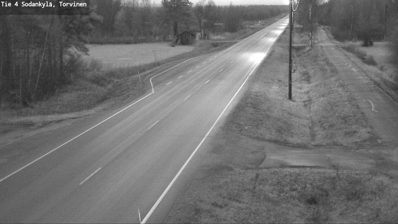 Kelikamerat Kuva Tie 4 Sodankylä, Torvinen, Sodankylä, Lappi