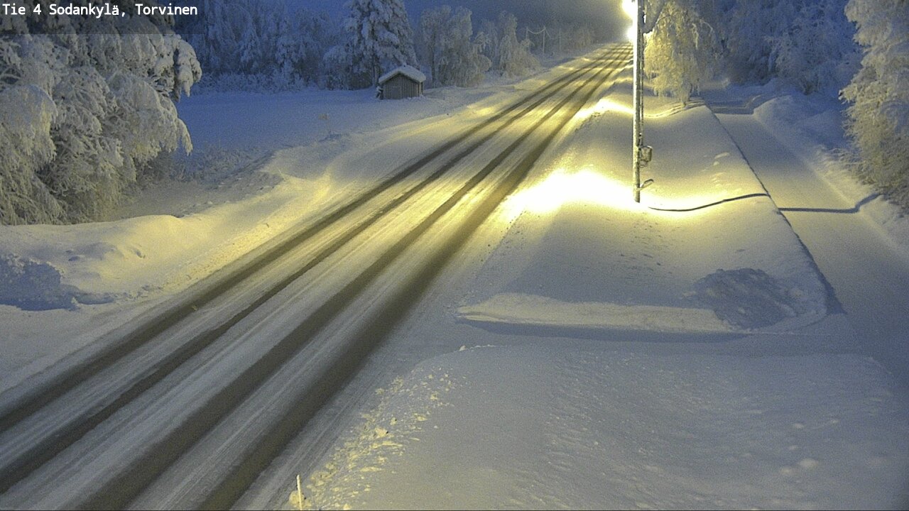 Kelikamerat Kuva Tie 4 Sodankylä, Torvinen, Sodankylä, Lappi