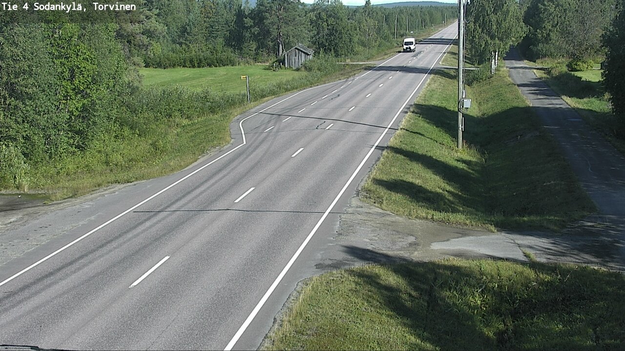 Weather Camera Image Road 4 Sodankylä, Torvinen, Sodankylä, Lappi