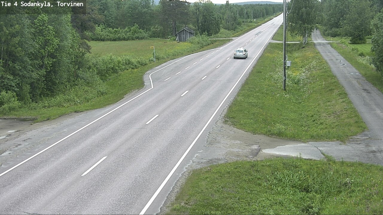 Kelikamerat Kuva Tie 4 Sodankylä, Torvinen, Sodankylä, Lappi