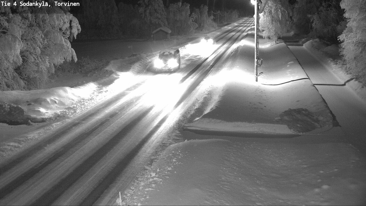 Kelikamerat Kuva Tie 4 Sodankylä, Torvinen, Sodankylä, Lappi