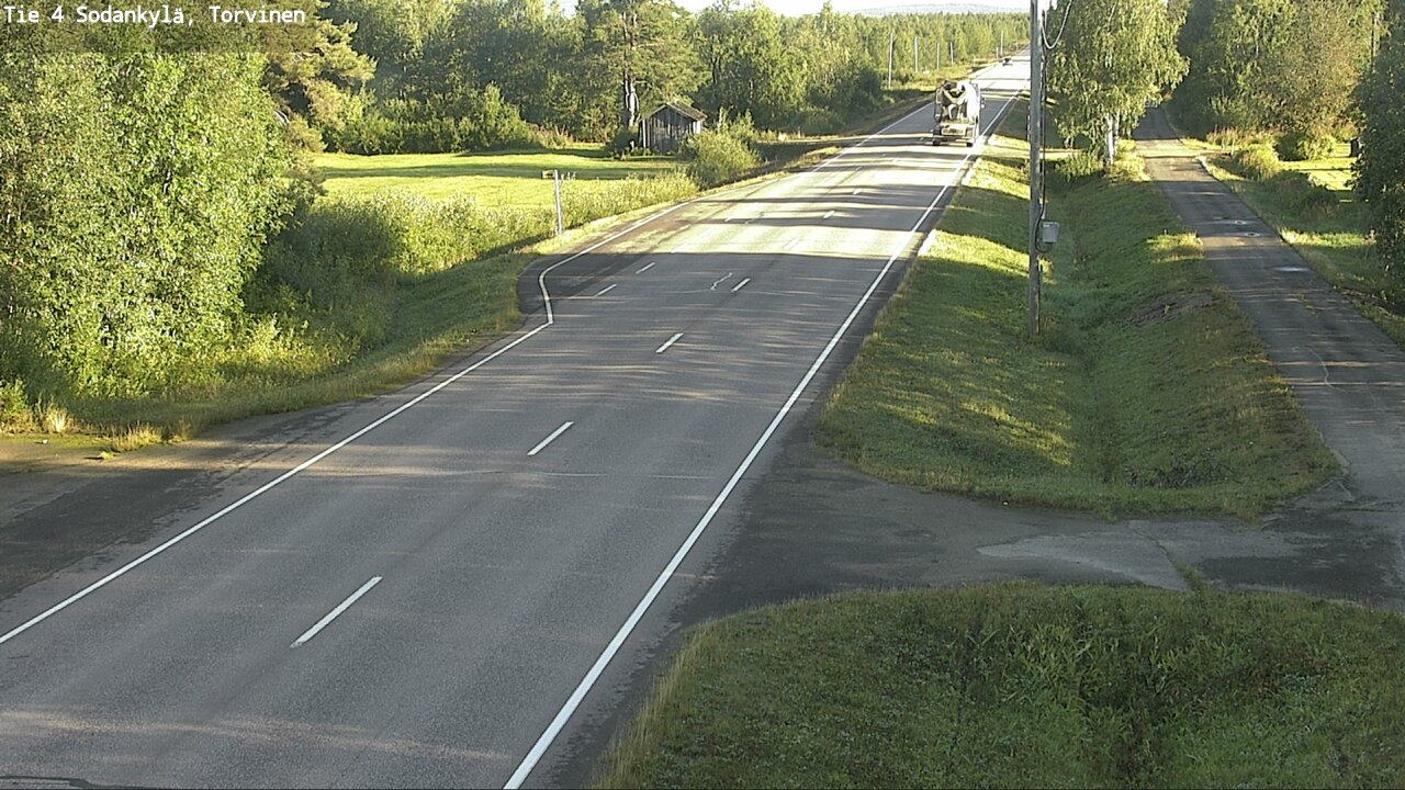 Weather Camera Image Road 4 Sodankylä, Torvinen, Sodankylä, Lappi