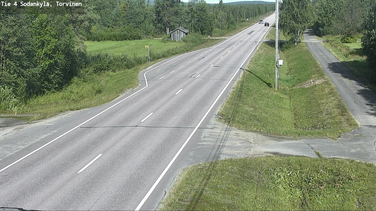 Weather Camera Image Road 4 Sodankylä, Torvinen, Sodankylä, Lappi