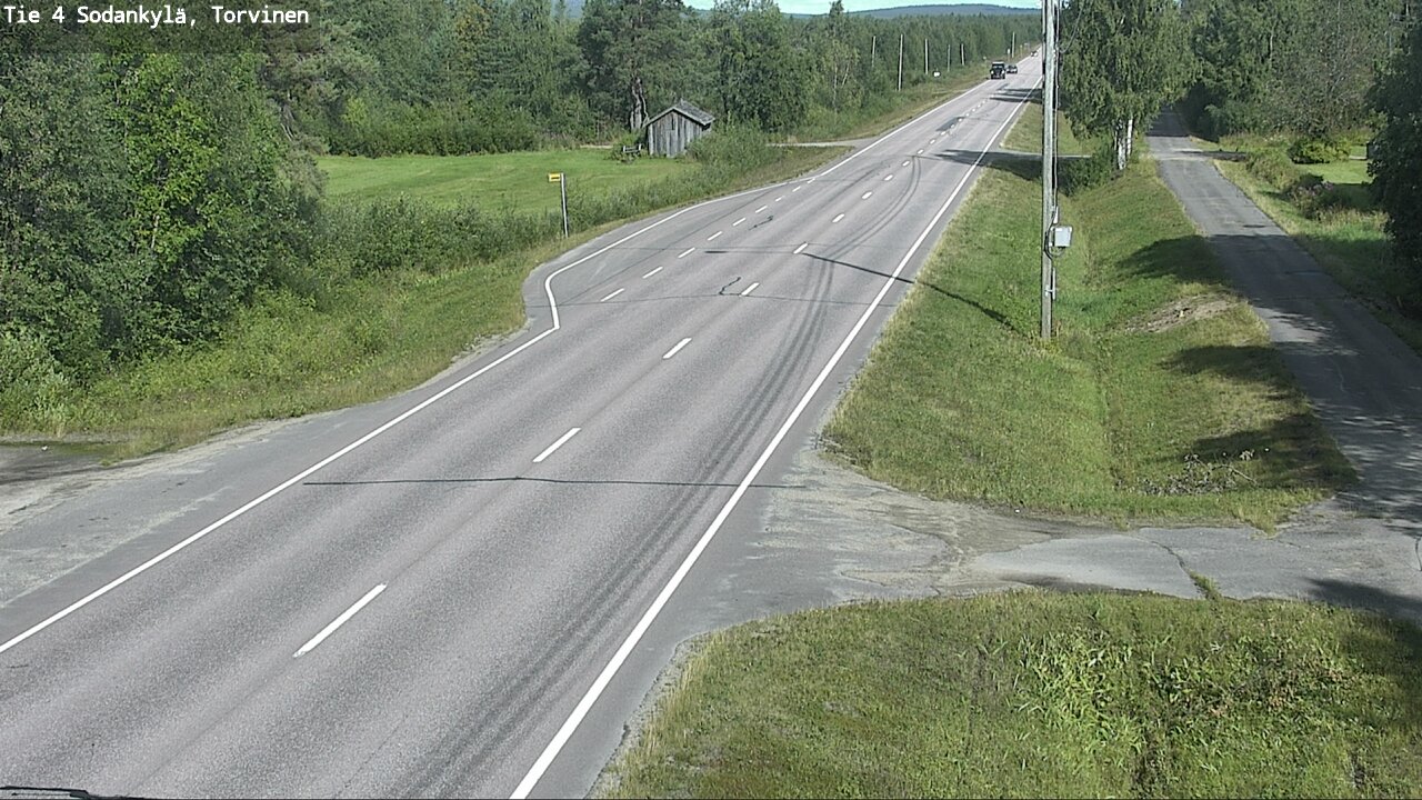 Weather Camera Image Road 4 Sodankylä, Torvinen, Sodankylä, Lappi