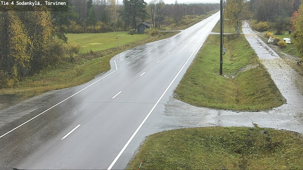Weather Camera Image Road 4 Sodankylä, Torvinen, Sodankylä, Lappi