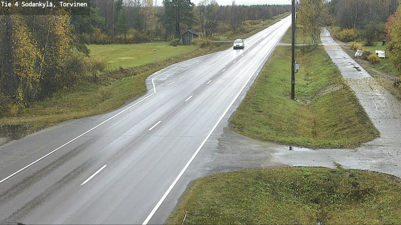 Weather Camera Image Road 4 Sodankylä, Torvinen, Sodankylä, Lappi