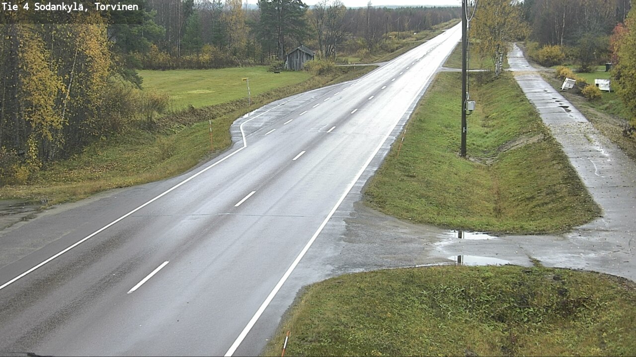 Weather Camera Image Road 4 Sodankylä, Torvinen, Sodankylä, Lappi