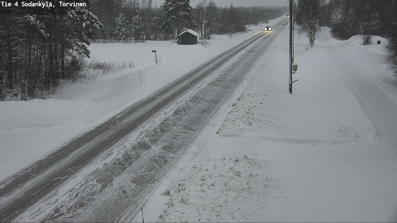 Weather Camera Image Väg 4 Sodankylä, Torvinen, Sodankylä, Lappi
