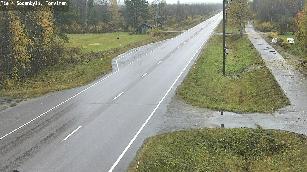 Weather Camera Image Road 4 Sodankylä, Torvinen, Sodankylä, Lappi
