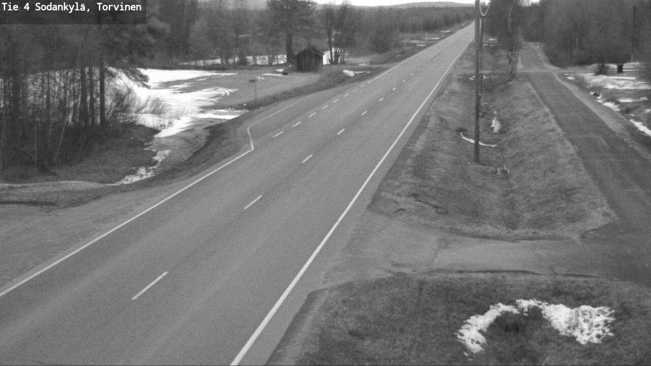 Weather Camera Image Väg 4 Sodankylä, Torvinen, Sodankylä, Lappi