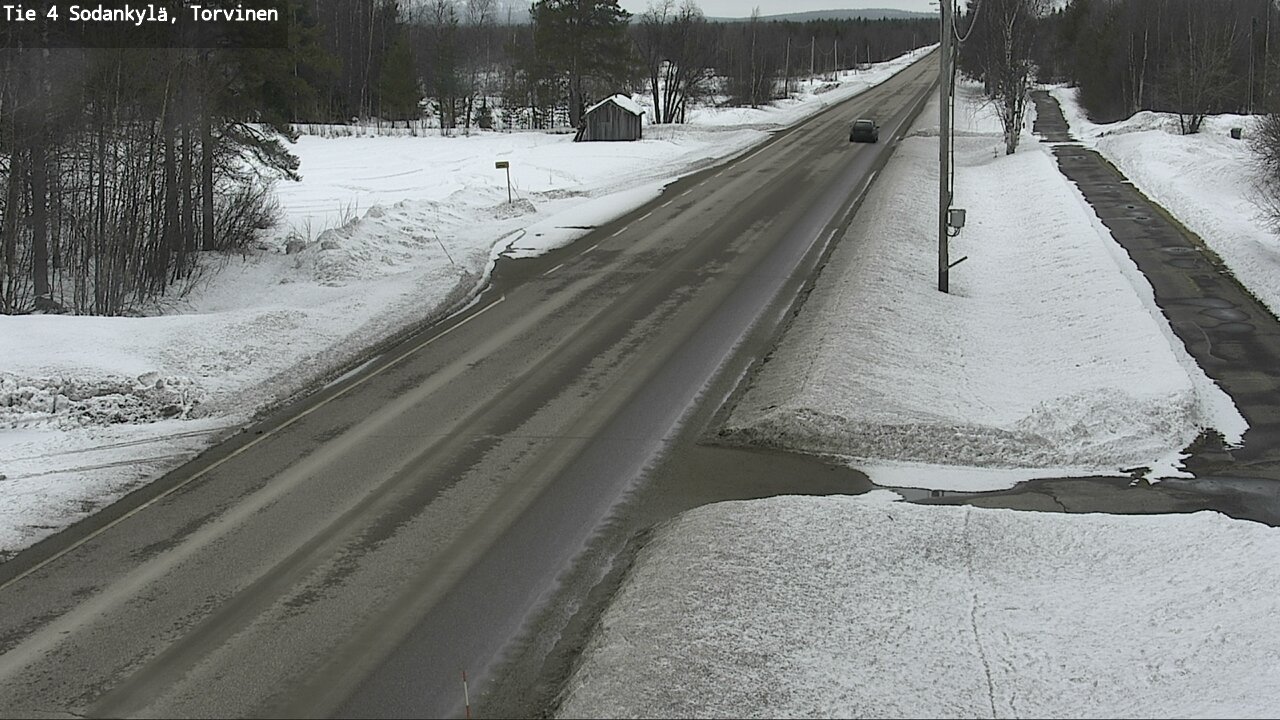 Kelikamerat Kuva Tie 4 Sodankylä, Torvinen, Sodankylä, Lappi