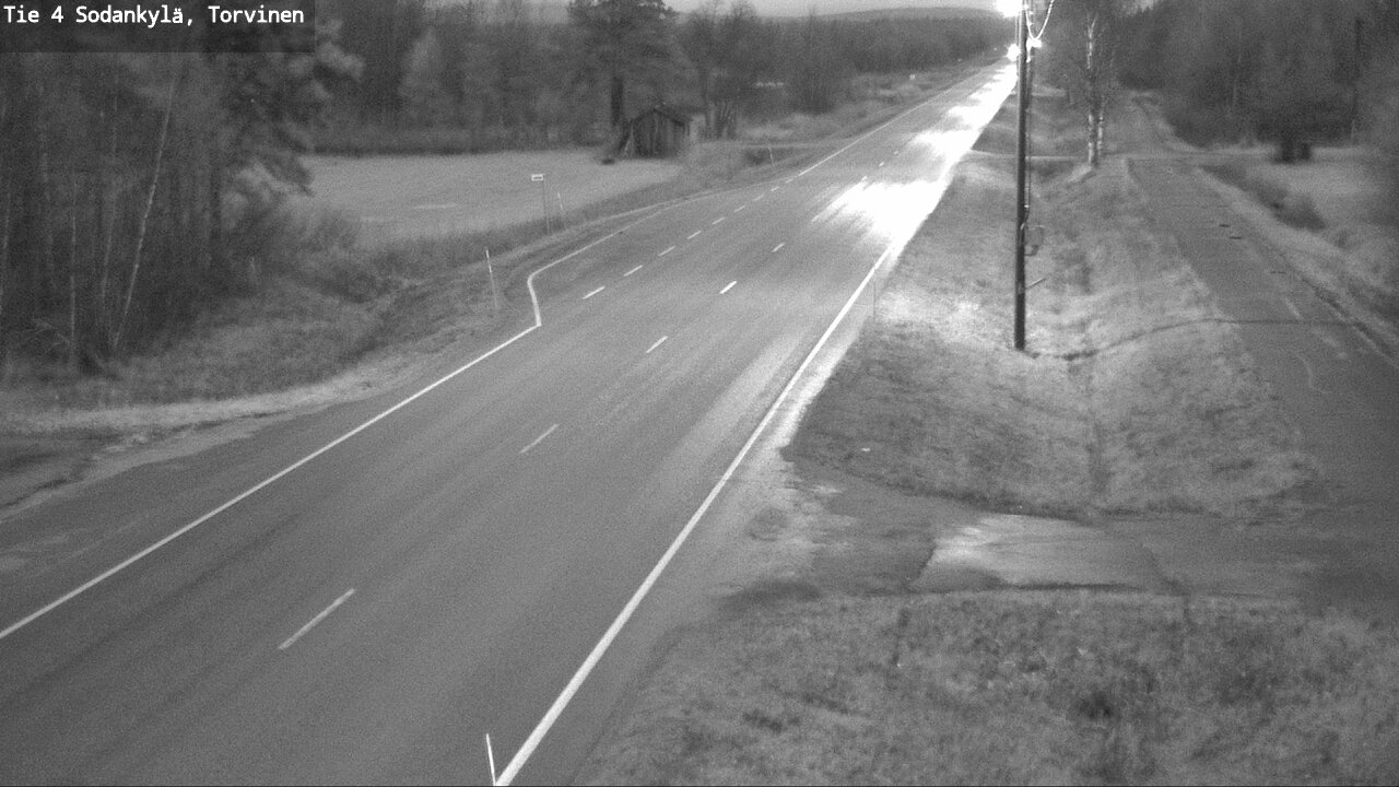 Kelikamerat Kuva Tie 4 Sodankylä, Torvinen, Sodankylä, Lappi