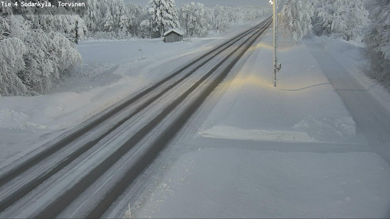 Kelikamerat Kuva Tie 4 Sodankylä, Torvinen, Sodankylä, Lappi