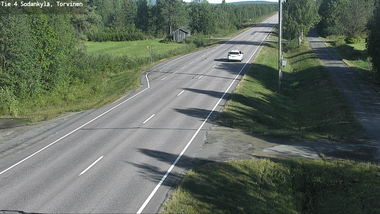 Weather Camera Image Road 4 Sodankylä, Torvinen, Sodankylä, Lappi