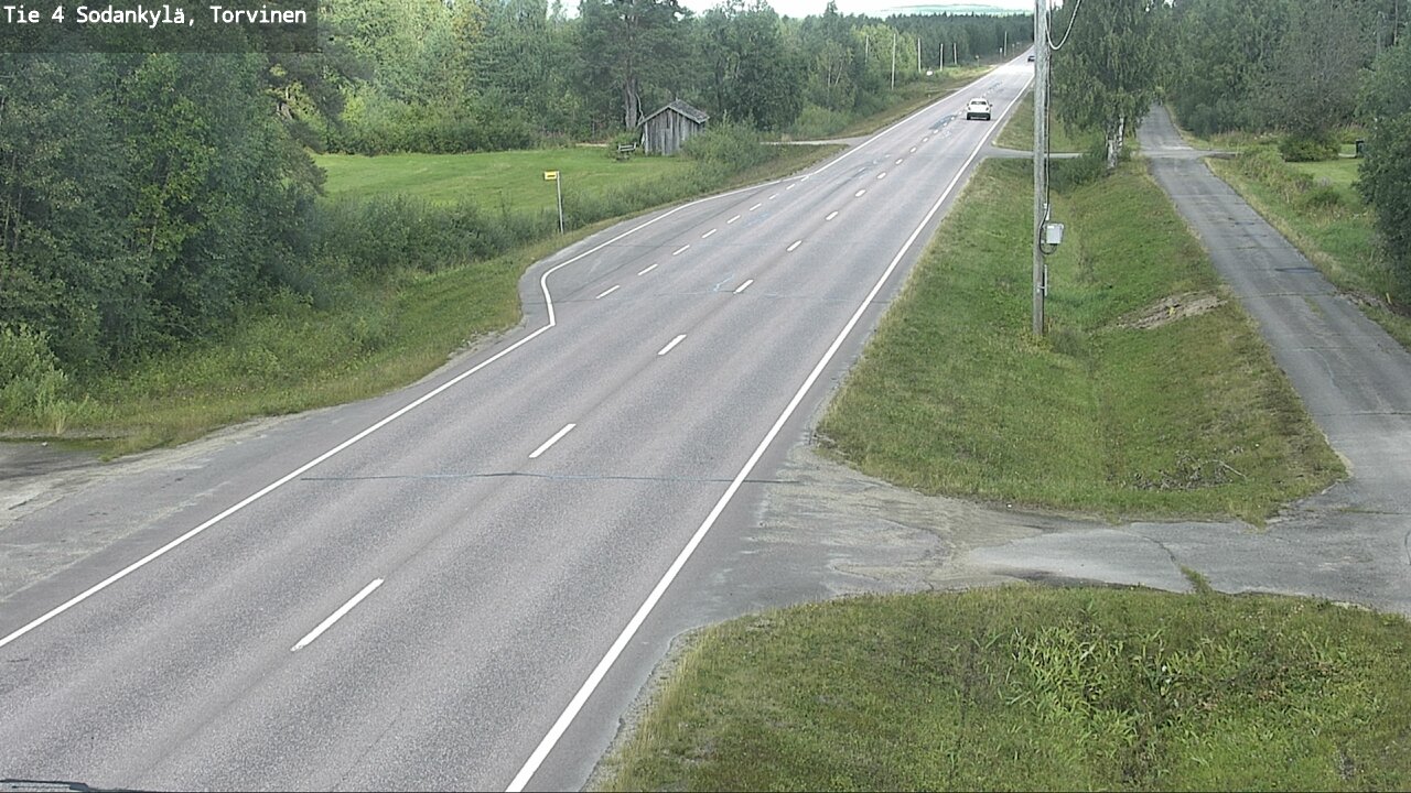 Weather Camera Image Road 4 Sodankylä, Torvinen, Sodankylä, Lappi