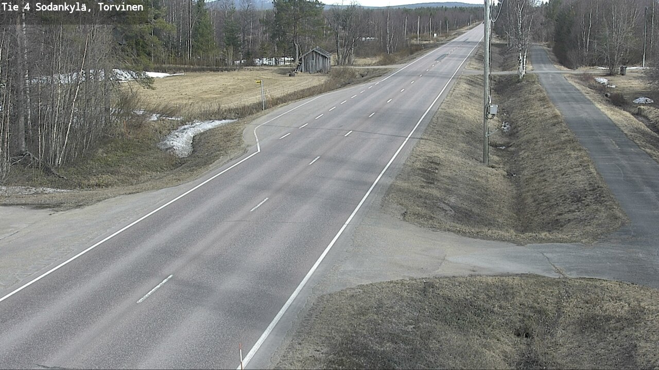 Kelikamerat Kuva Tie 4 Sodankylä, Torvinen, Sodankylä, Lappi