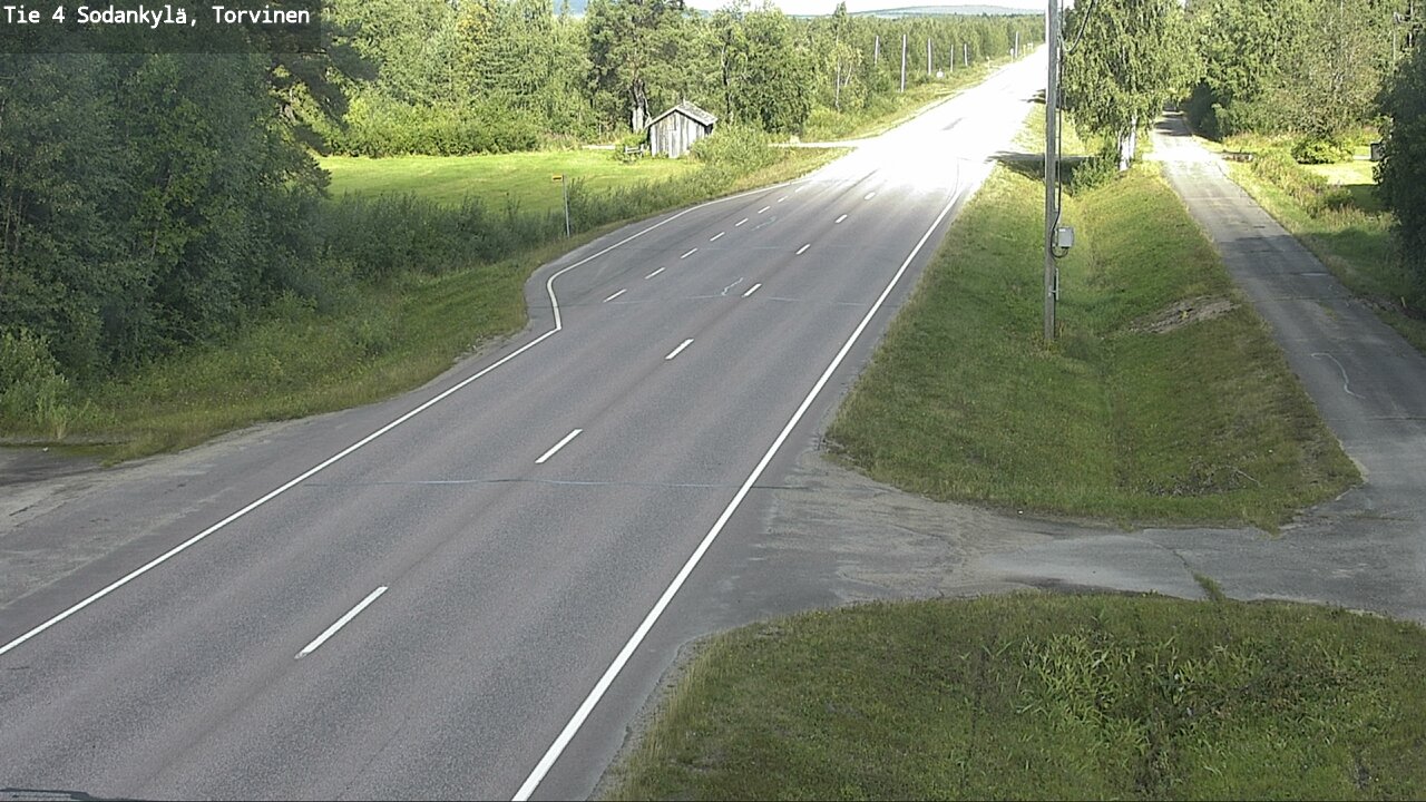 Weather Camera Image Road 4 Sodankylä, Torvinen, Sodankylä, Lappi