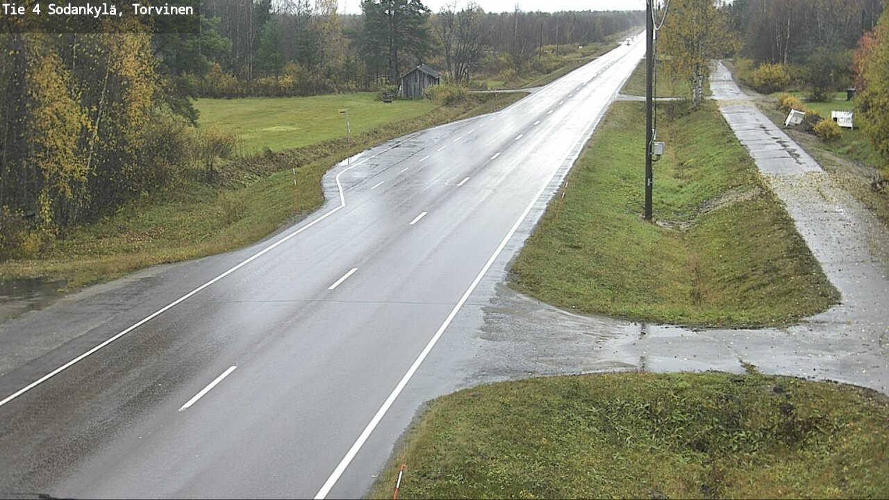 Weather Camera Image Road 4 Sodankylä, Torvinen, Sodankylä, Lappi