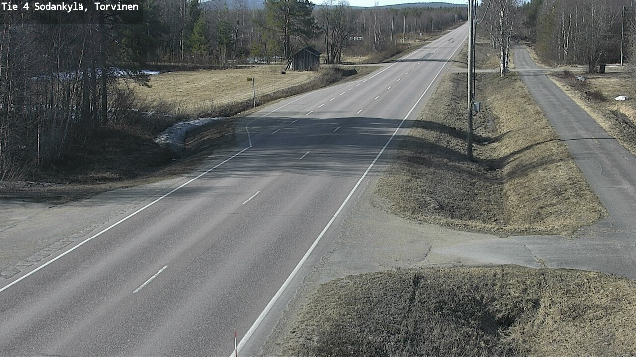 Kelikamerat Kuva Tie 4 Sodankylä, Torvinen, Sodankylä, Lappi