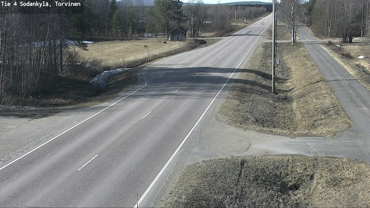 Kelikamerat Kuva Tie 4 Sodankylä, Torvinen, Sodankylä, Lappi