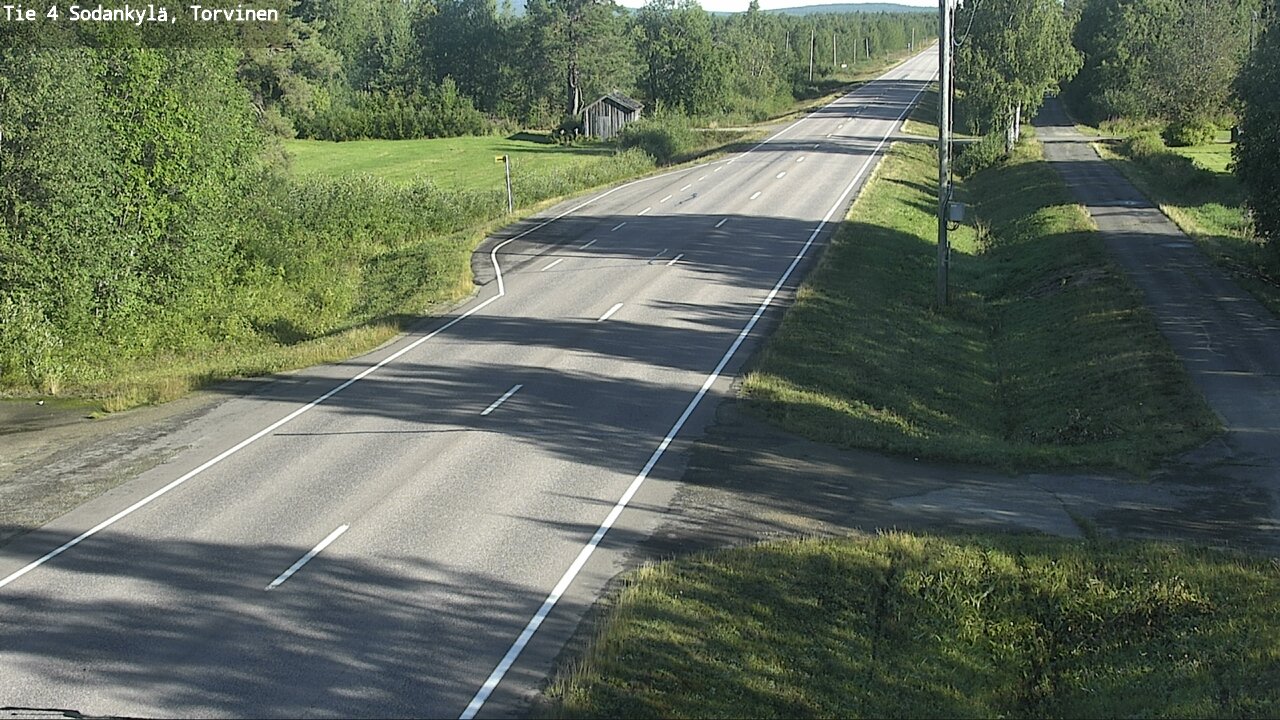 Weather Camera Image Road 4 Sodankylä, Torvinen, Sodankylä, Lappi