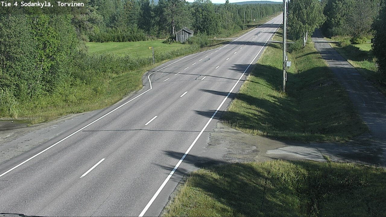 Weather Camera Image Road 4 Sodankylä, Torvinen, Sodankylä, Lappi