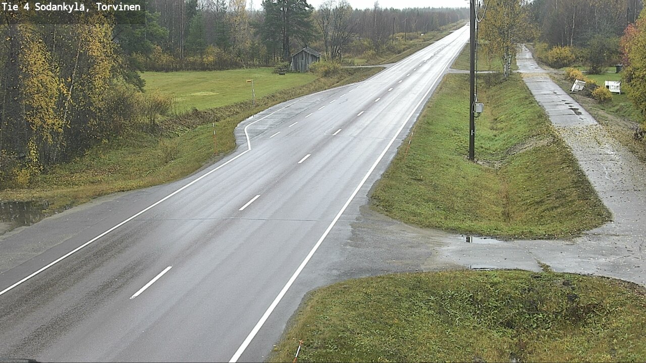 Weather Camera Image Road 4 Sodankylä, Torvinen, Sodankylä, Lappi