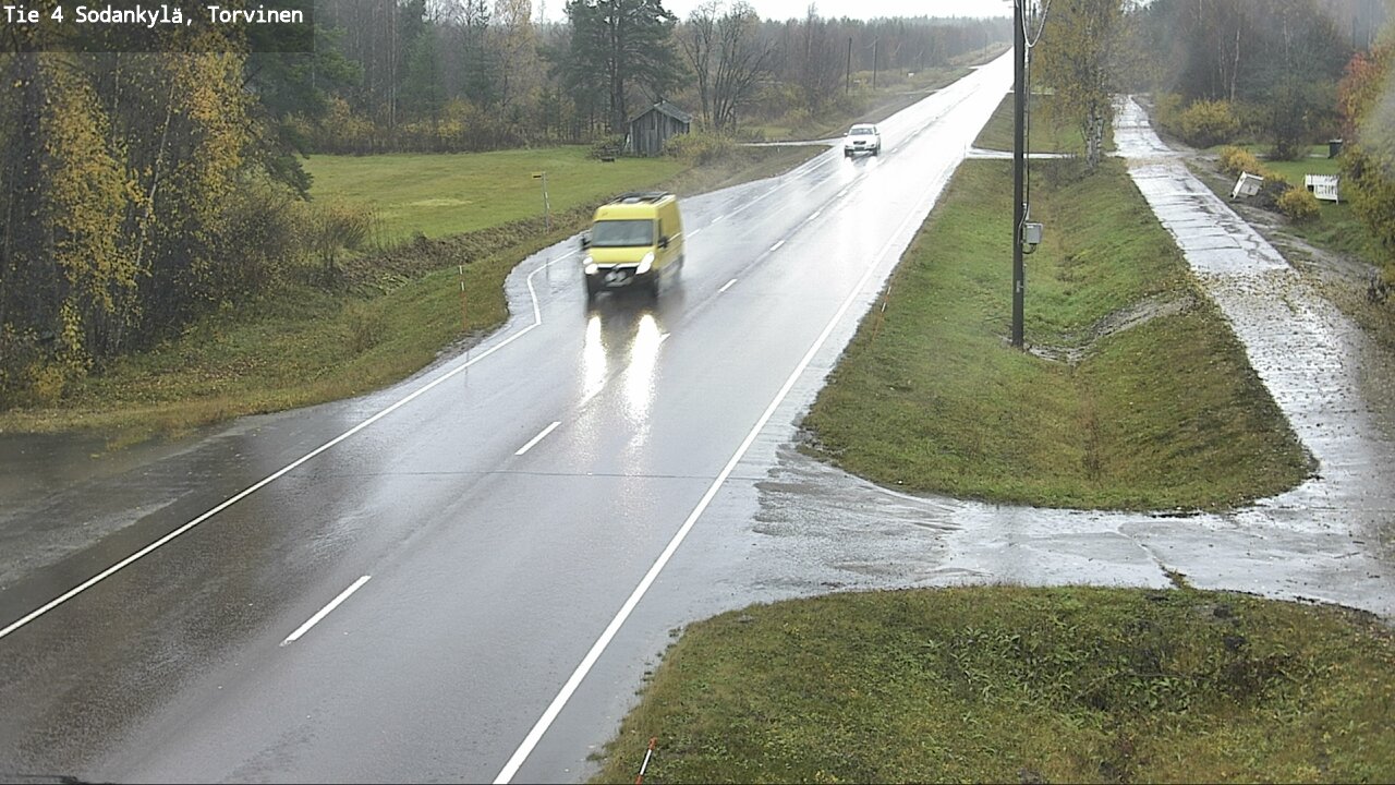 Weather Camera Image Road 4 Sodankylä, Torvinen, Sodankylä, Lappi